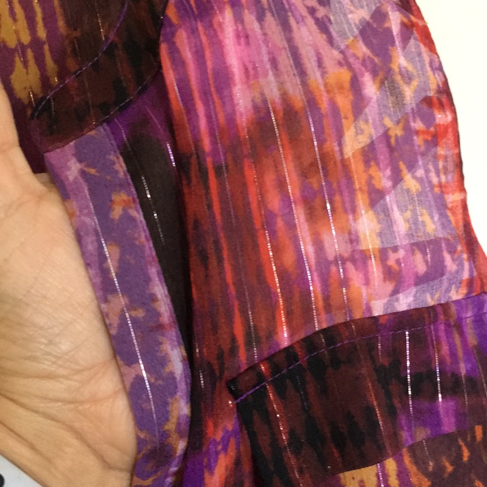 A New Approach (a.n.a) chiffon tank (size PL) - Picture 2 of 3